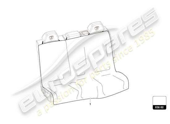 a part diagram from the Lamborghini Urus S (Accessories) parts catalogue