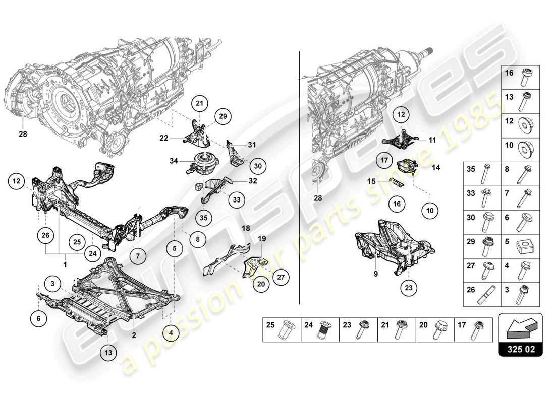 Part diagram containing part number N90724602