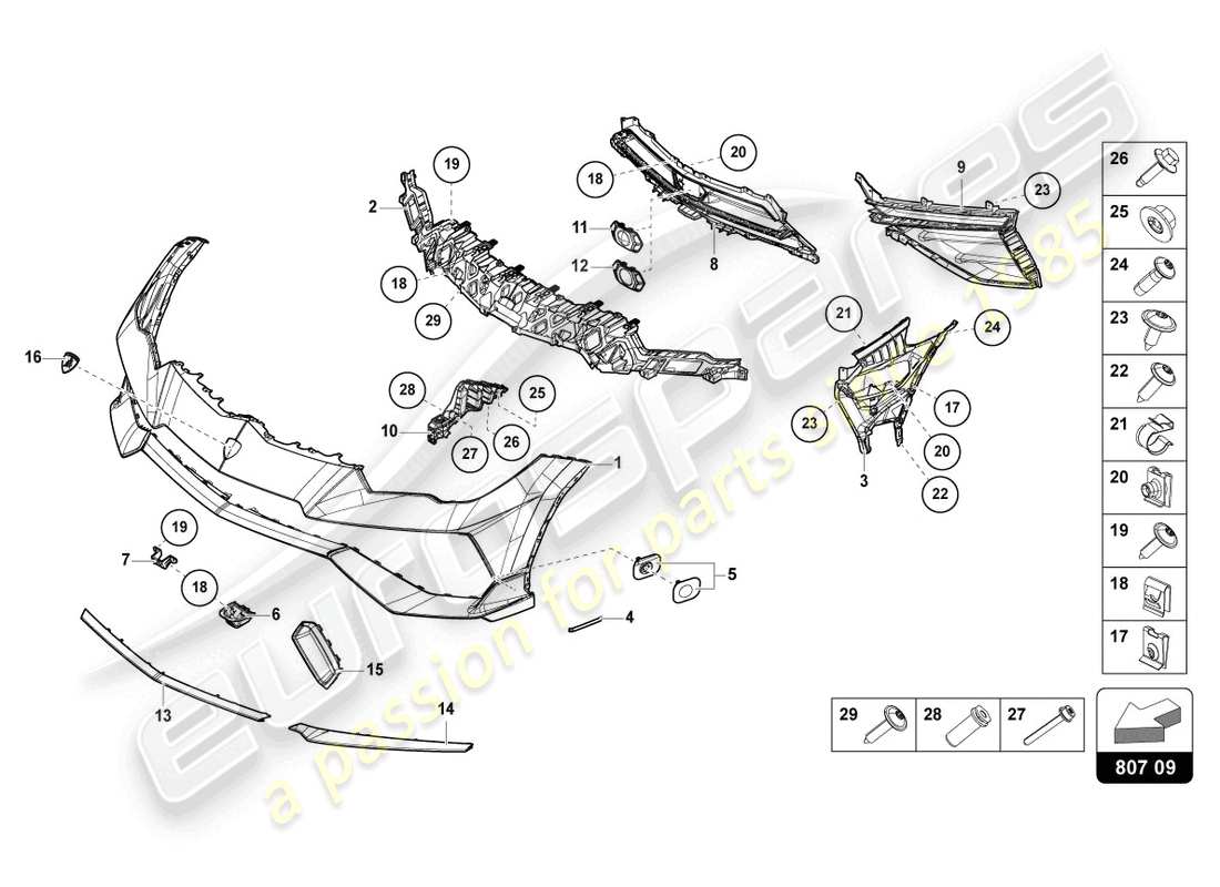 Part diagram containing part number N10679501