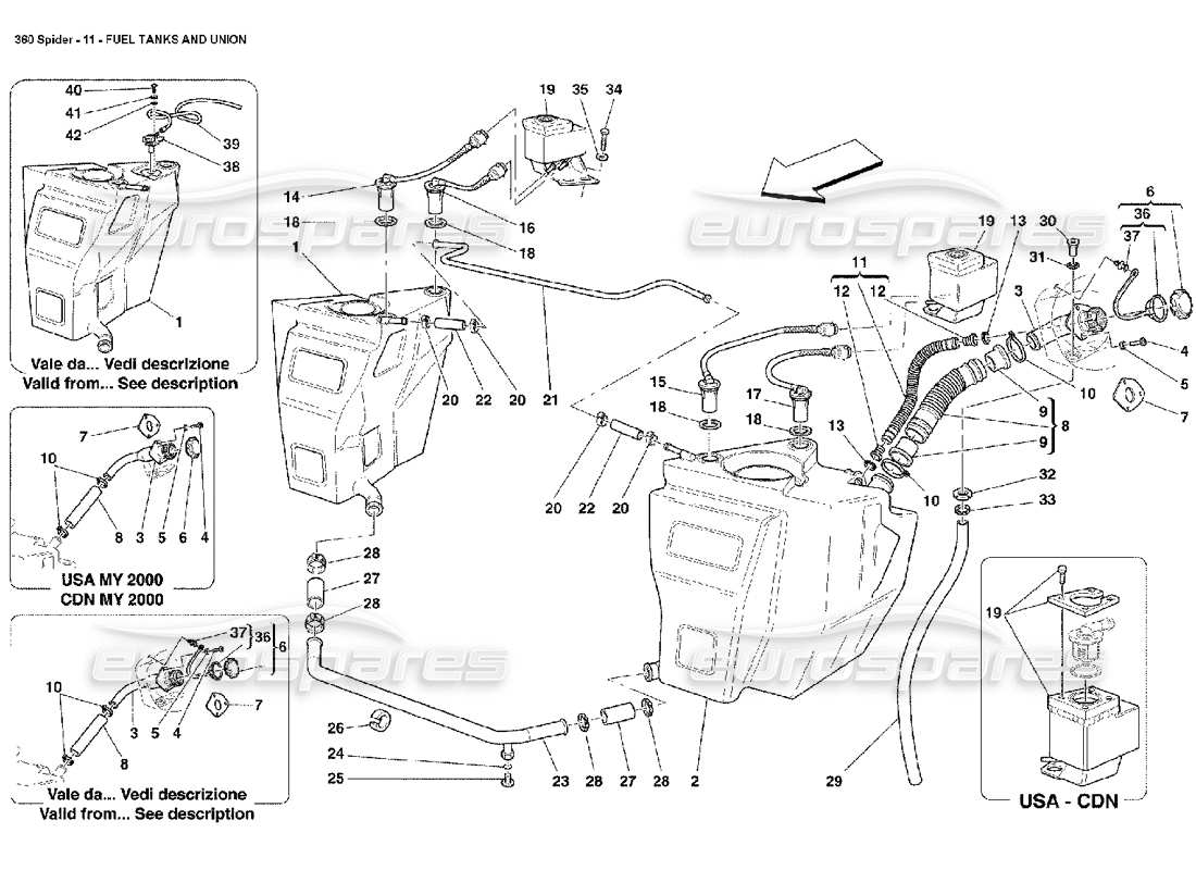 Part diagram containing part number 64686900