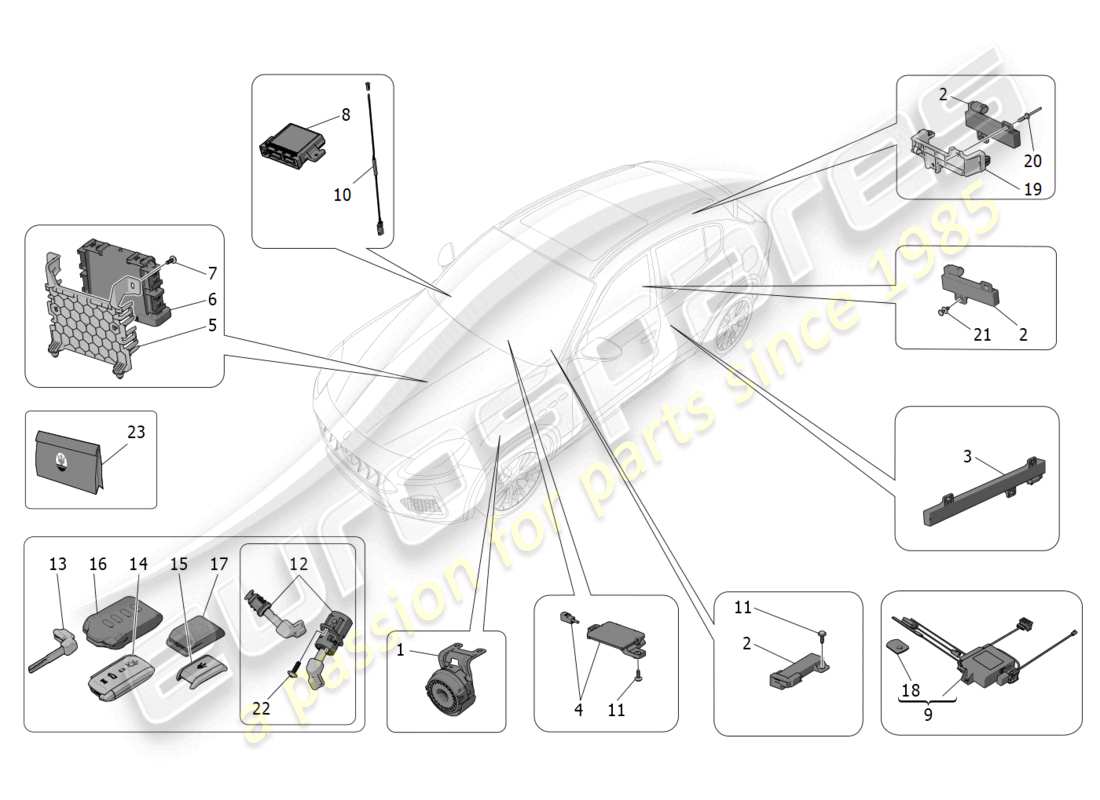 Part diagram containing part number 675000207