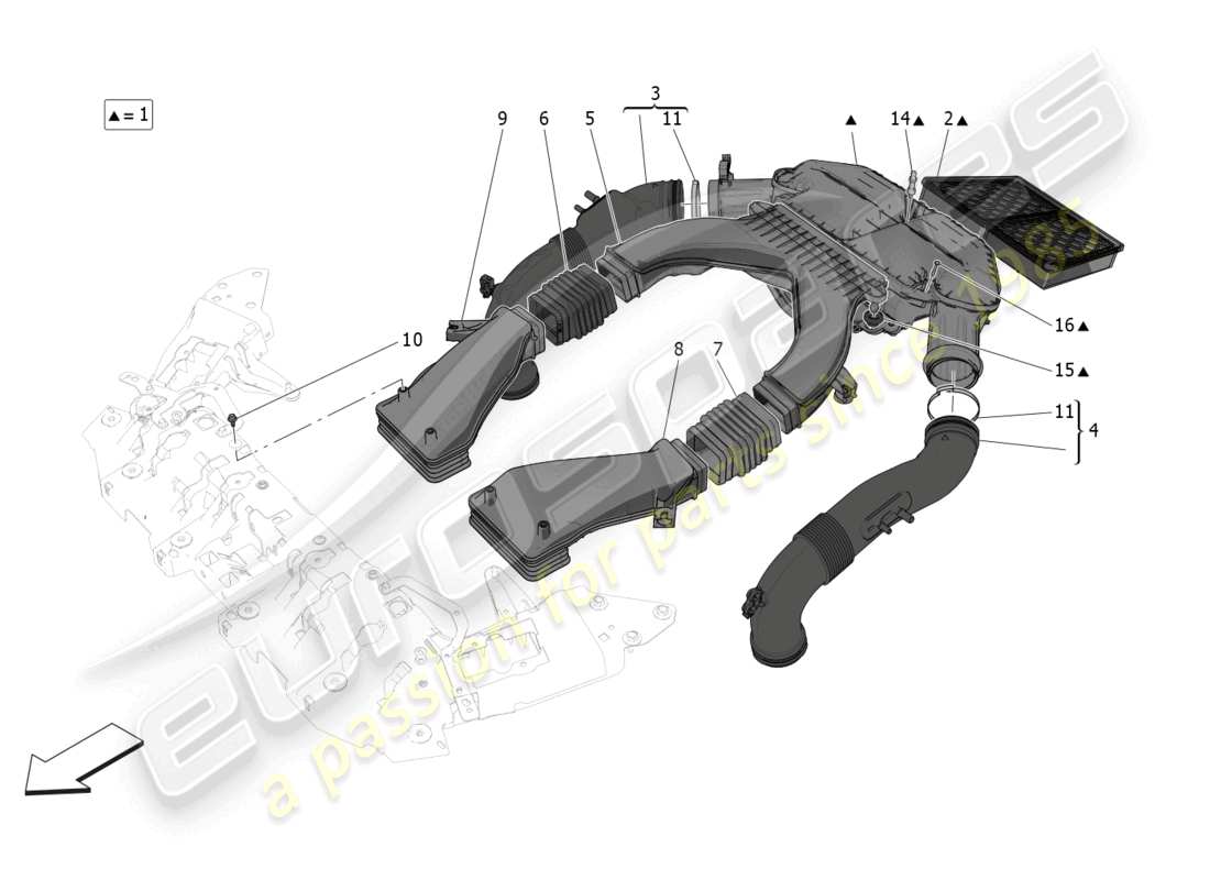 Part diagram containing part number 675000476