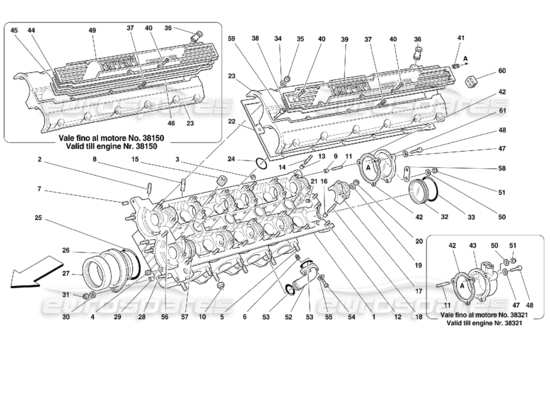 a part diagram from the Ferrari 355 parts catalogue