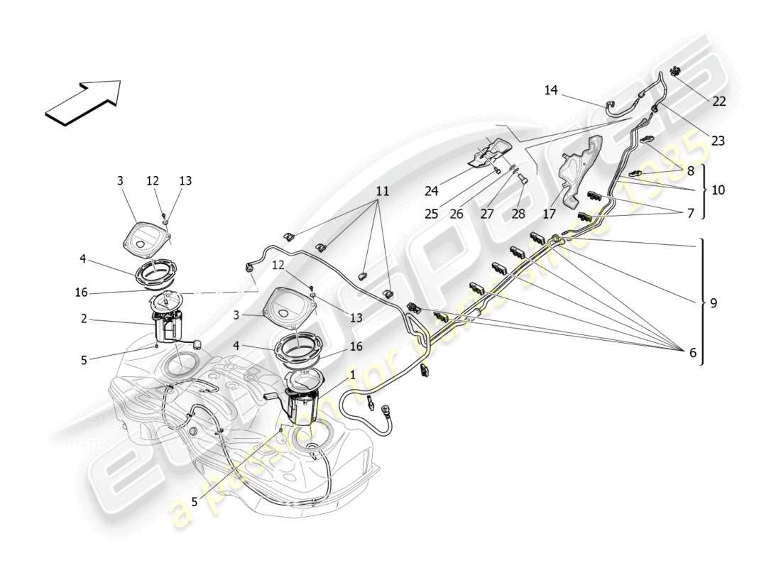 Part diagram containing part number 675000465