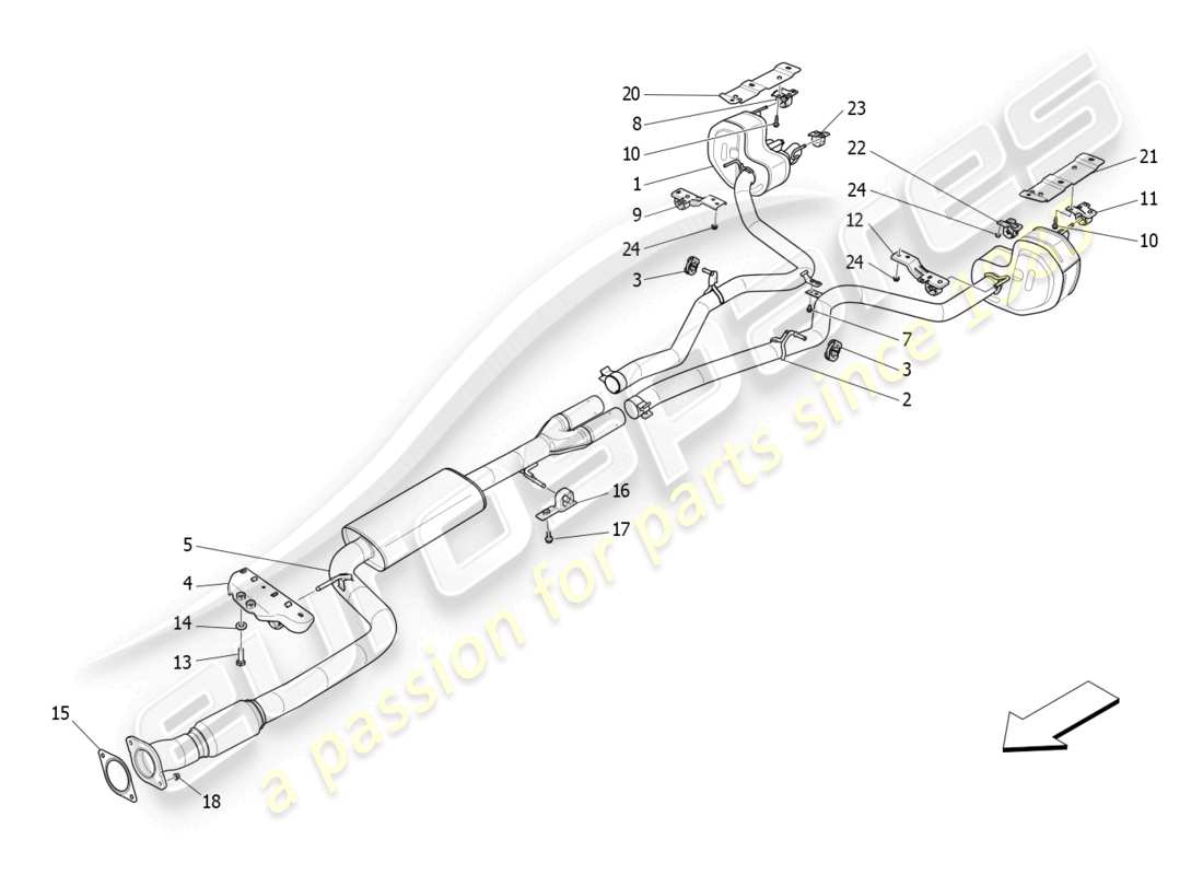 Part diagram containing part number 675000438