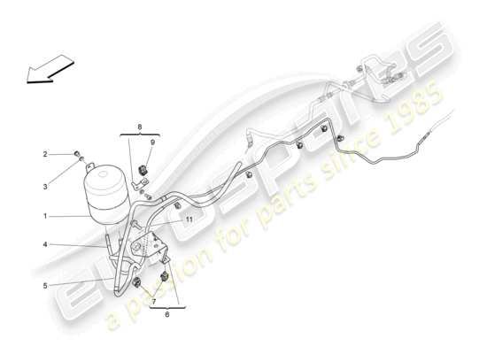 a part diagram from the Maserati Levante parts catalogue