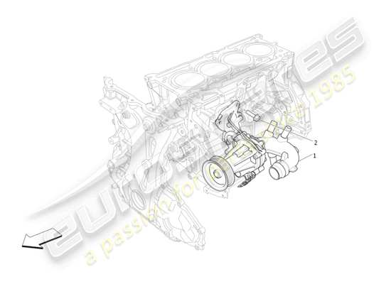 a part diagram from the Maserati Levante parts catalogue