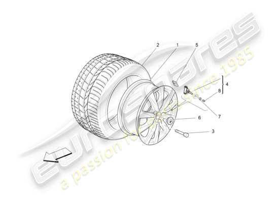 a part diagram from the Maserati Levante parts catalogue