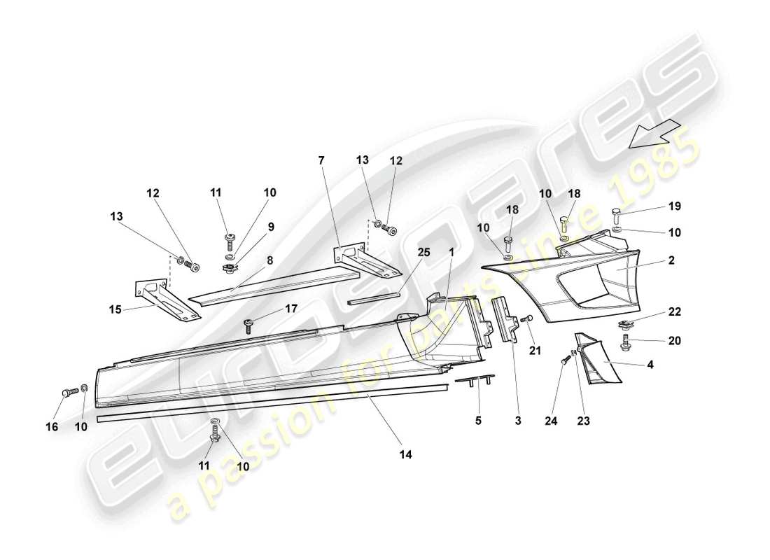 Part diagram containing part number 410853491B