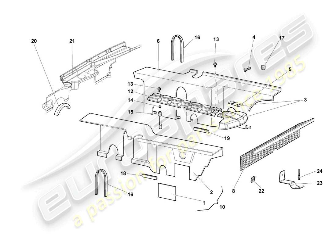 Part diagram containing part number 410103121