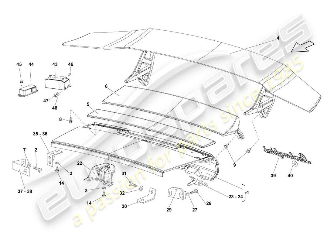 Part diagram containing part number 429814421