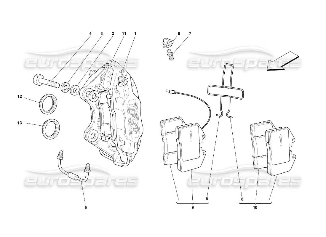 Part diagram containing part number 175525