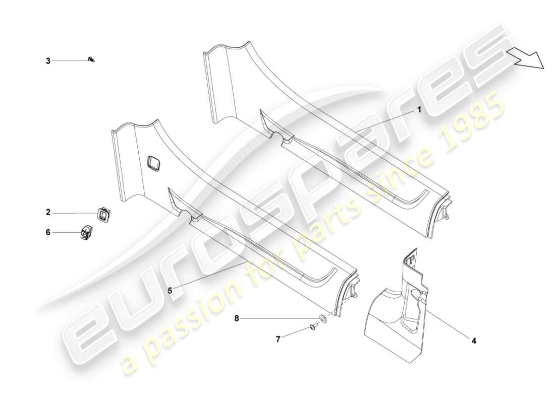 Part diagram containing part number 401854888E