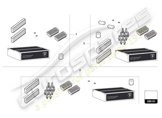 a part diagram from the Lamborghini Gallardo Coupe (2006) parts catalogue