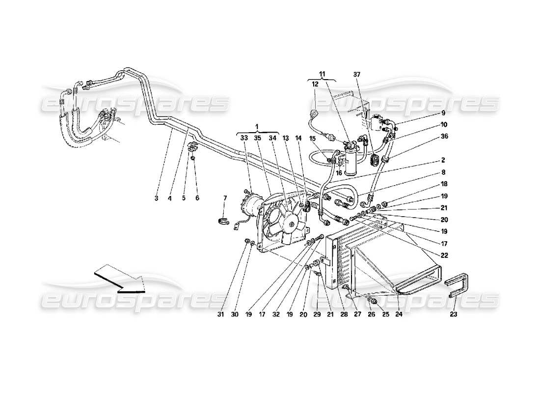 Part diagram containing part number 62642700