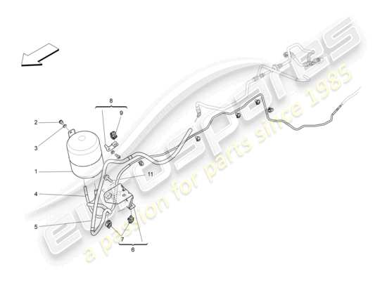 a part diagram from the Maserati Levante (2019) parts catalogue