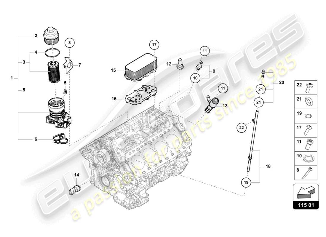 Part diagram containing part number 059115418A