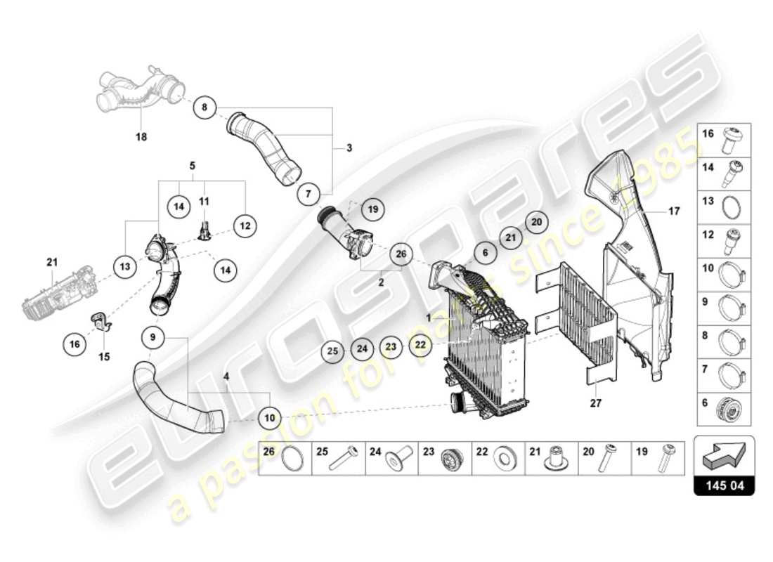 Part diagram containing part number N10156205