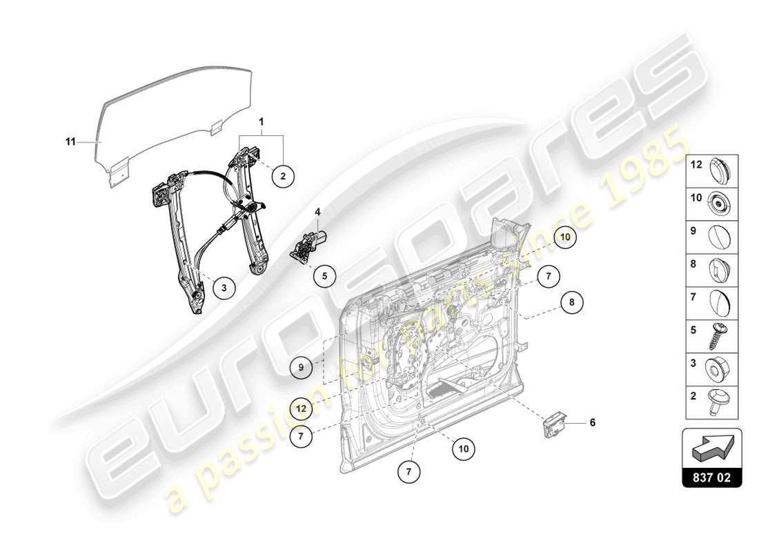 Part diagram containing part number 4ML837461A