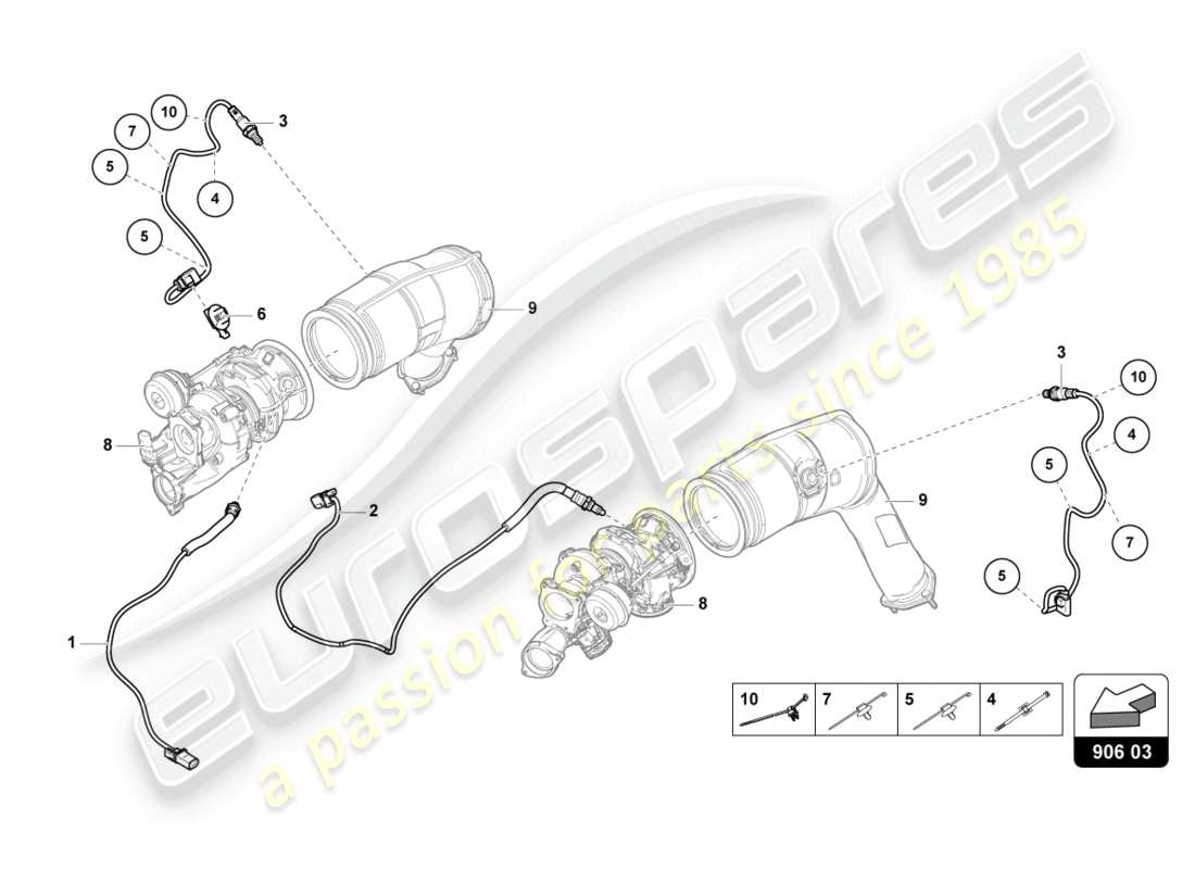 Part diagram containing part number 4M8906265C