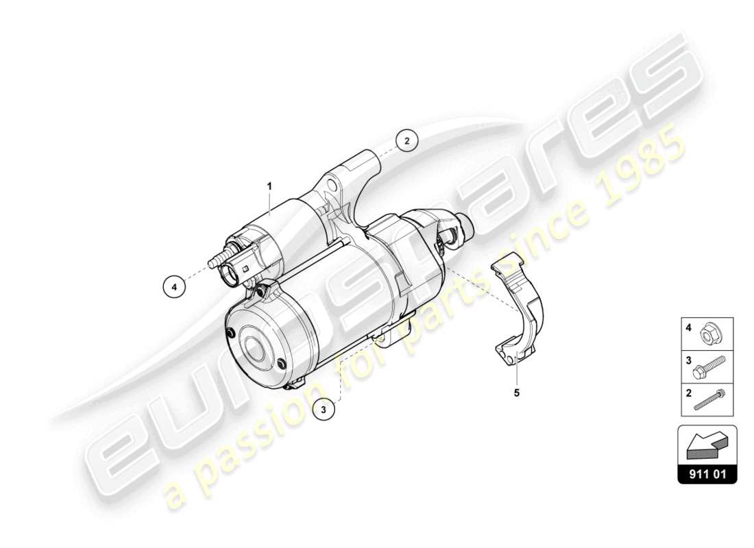 Part diagram containing part number 06M911024