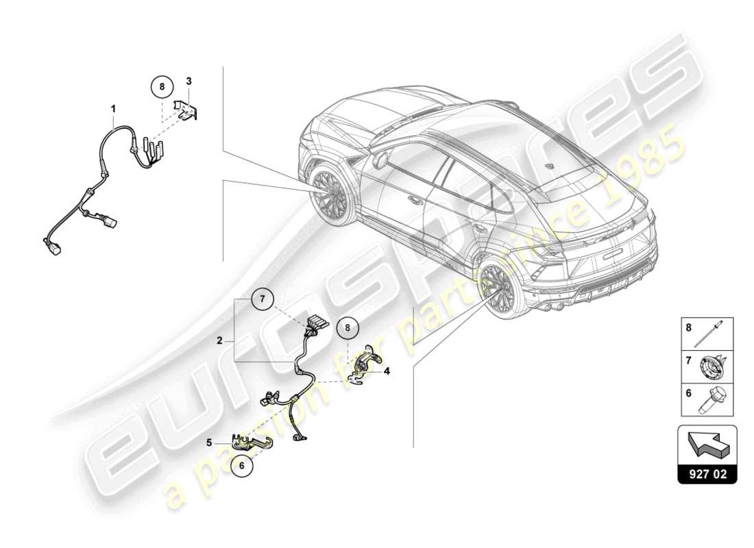 Part diagram containing part number 4M0971846K