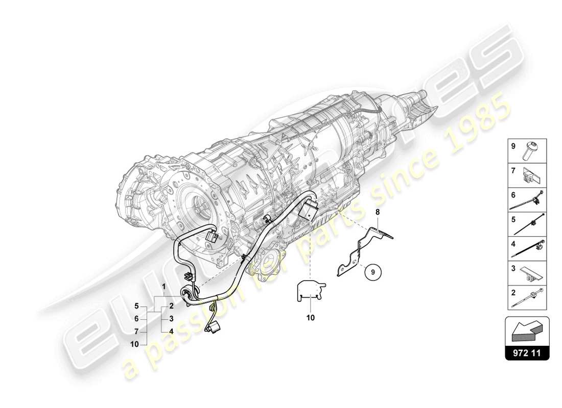 Part diagram containing part number 4M0971502AD