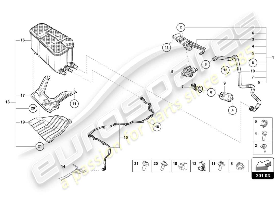 Part diagram containing part number WHT007137