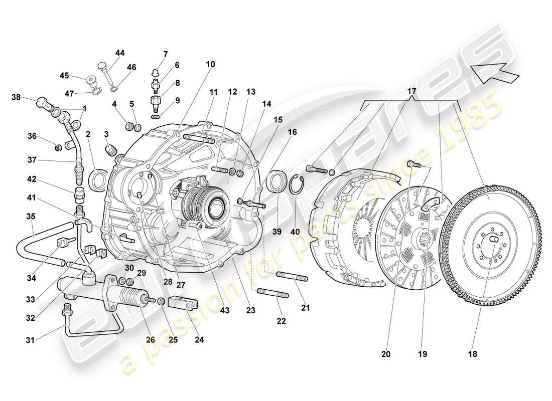 Part diagram containing part number 086323173