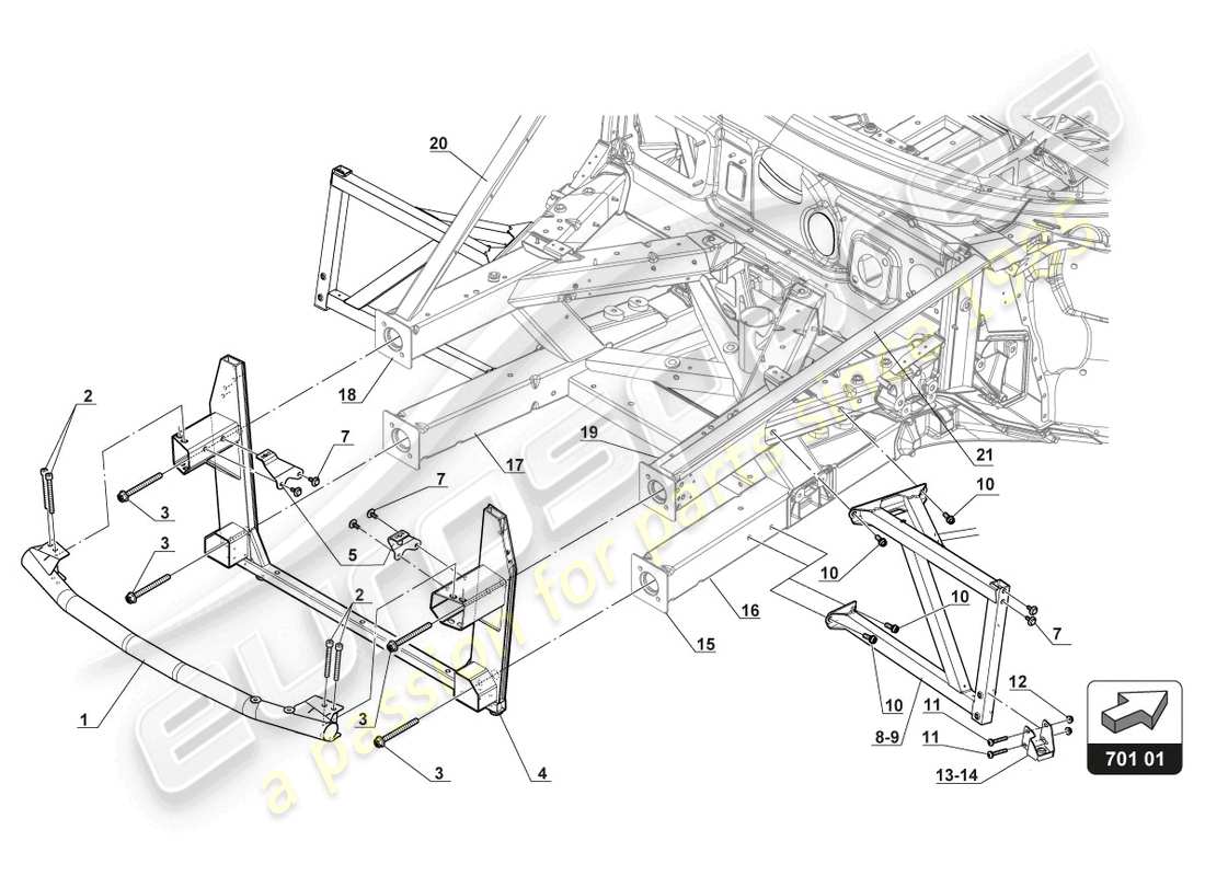 Part diagram containing part number N10009506