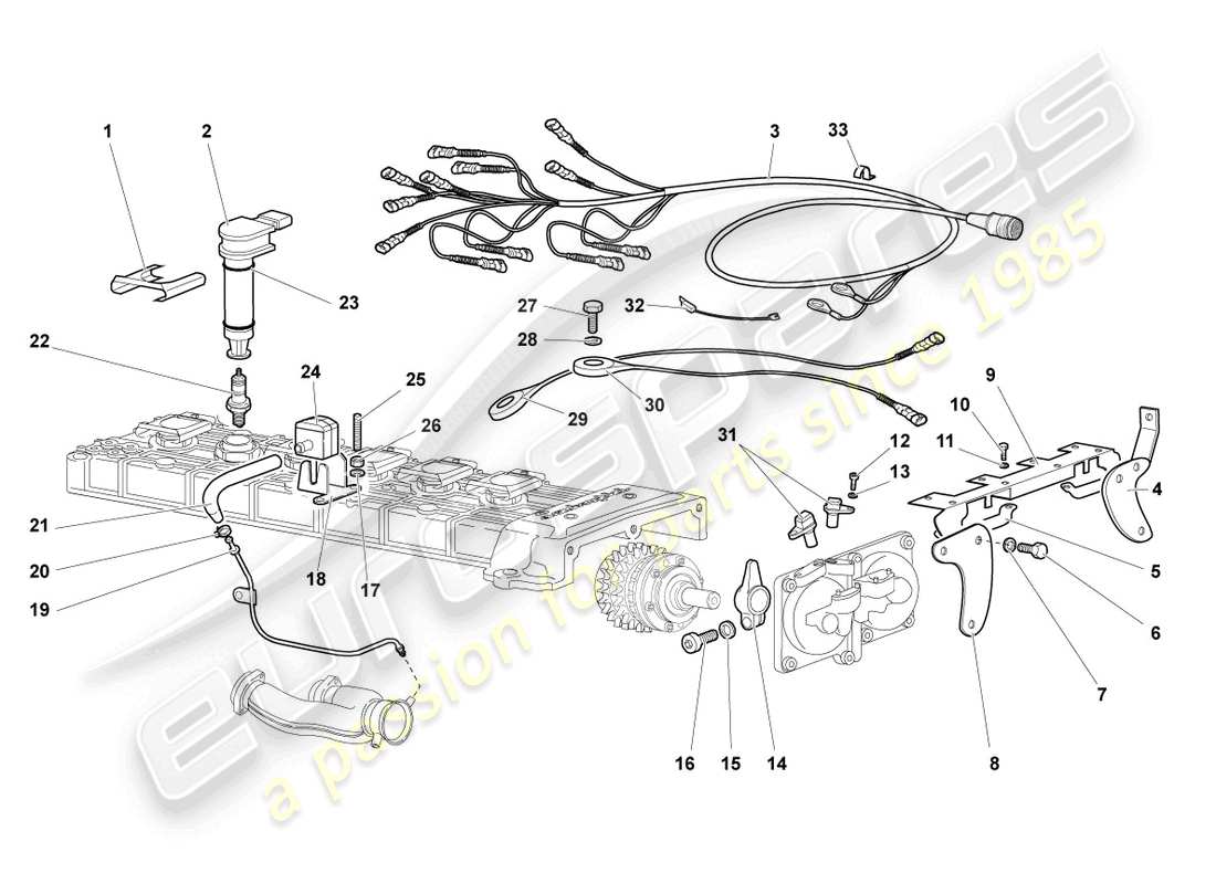 Part diagram containing part number 07L906261