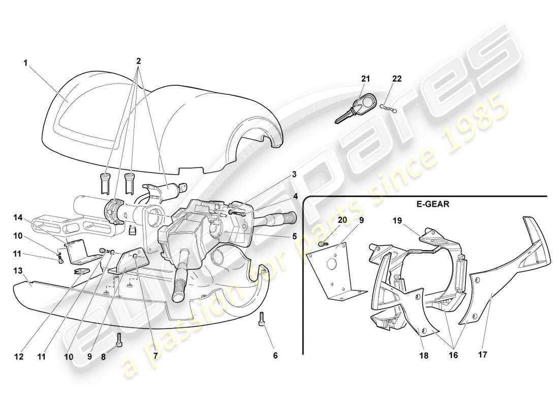 Part diagram containing part number 0043004161