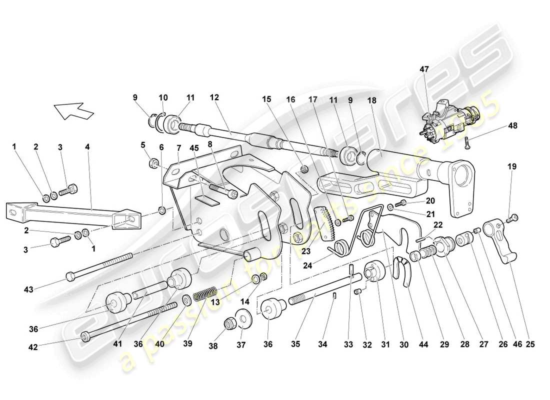 Part diagram containing part number 0043006655