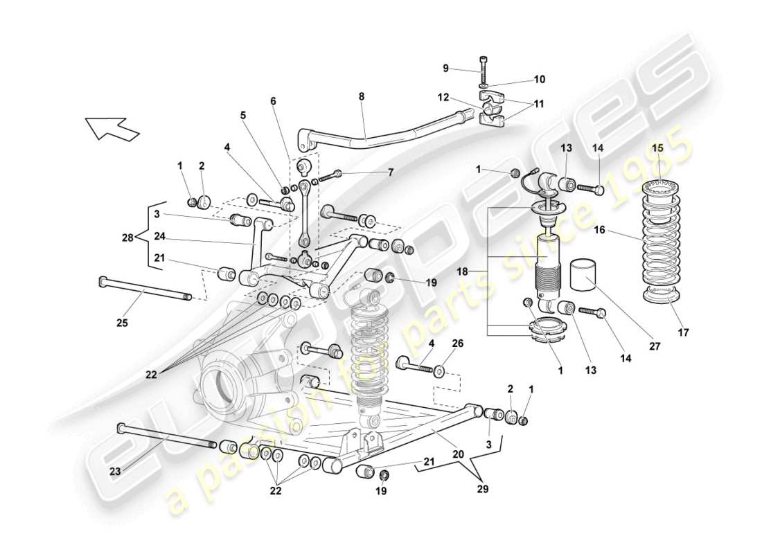 Part diagram containing part number 410512108