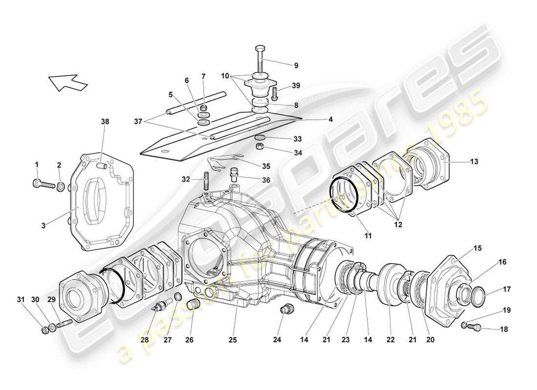 Part diagram containing part number 01S409448E