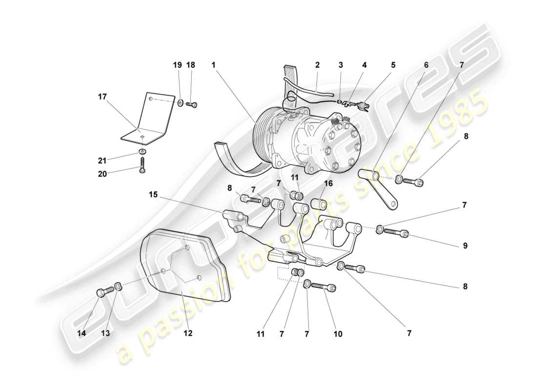 Part diagram containing part number 0045009496