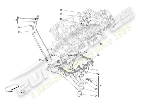 a part diagram from the Maserati Levante Modena S (2022) parts catalogue