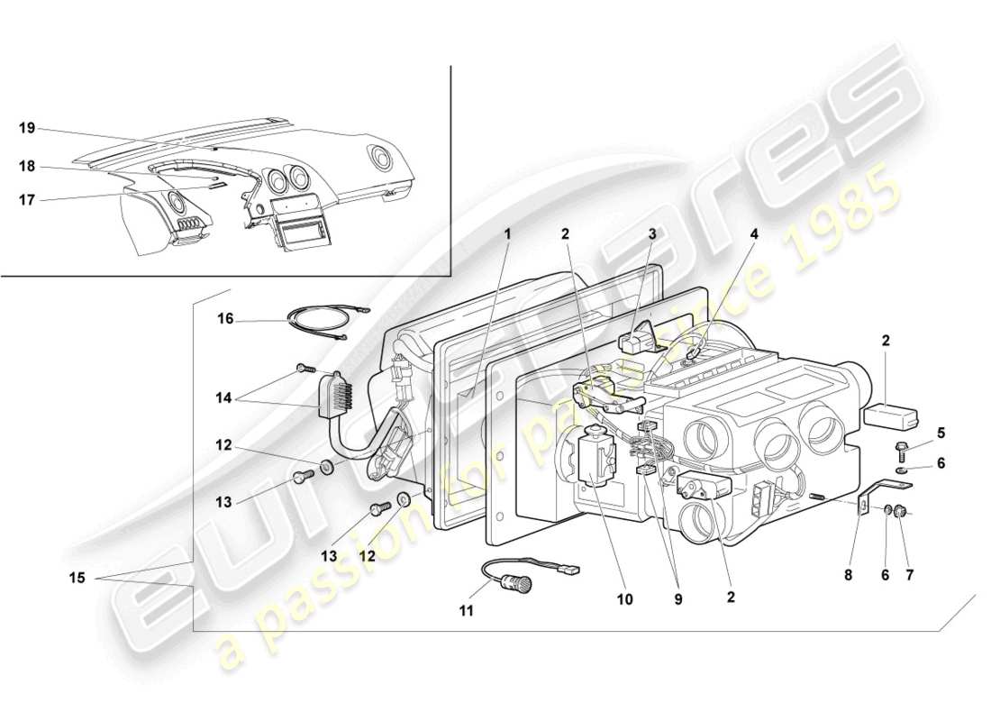 Part diagram containing part number 0045015155