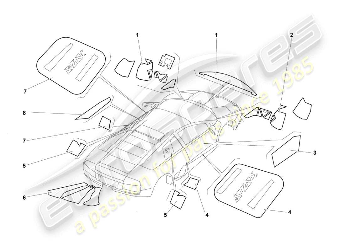 Part diagram containing part number 310147023