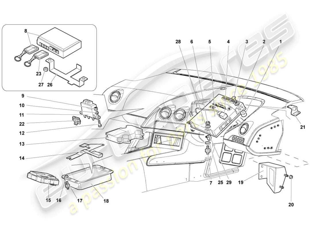 Part diagram containing part number 0020014367