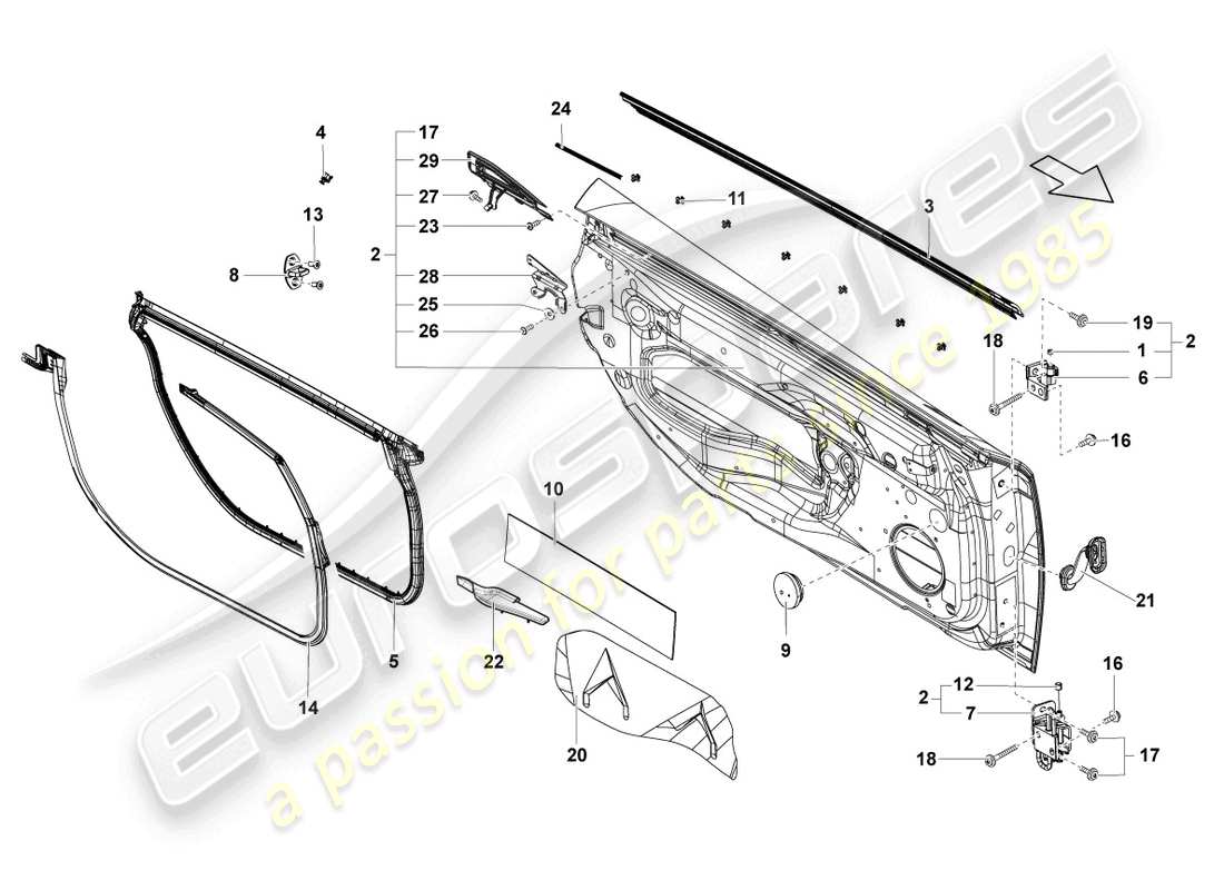 Part diagram containing part number 407831021