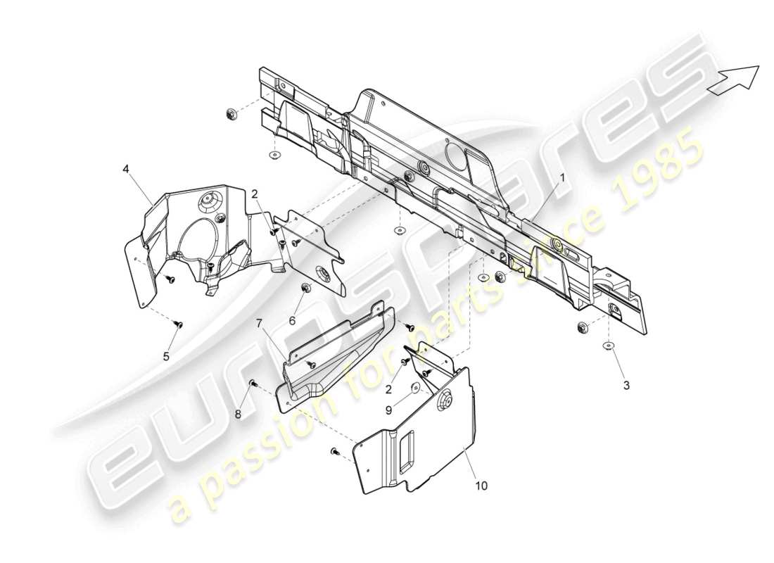 Part diagram containing part number 407825249