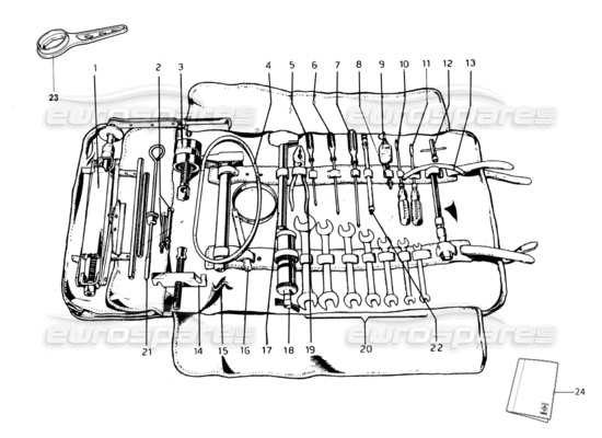 a part diagram from the Ferrari 275 GTB/GTS 2 cam parts catalogue