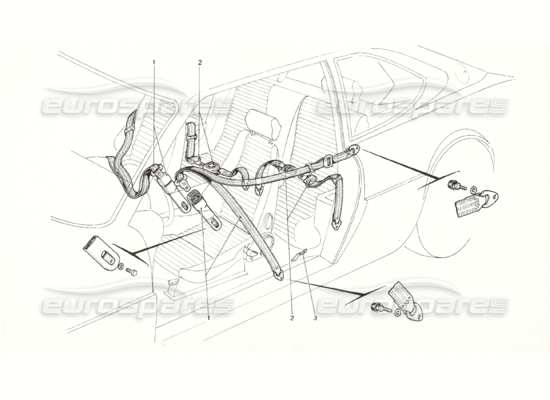 a part diagram from the Ferrari 308 parts catalogue