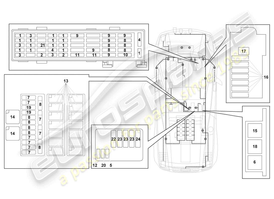 Part diagram containing part number N10261501