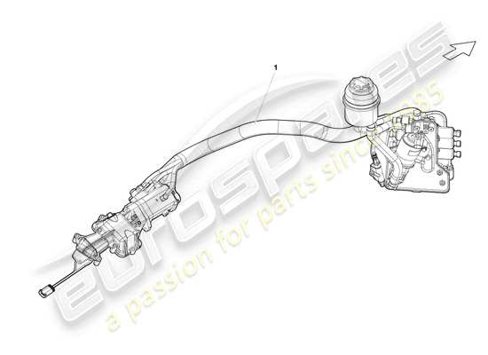 a part diagram from the Lamborghini Gallardo parts catalogue