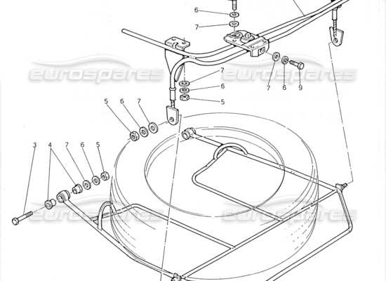 a part diagram from the Maserati 228 parts catalogue