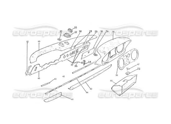 a part diagram from the Ferrari 275 parts catalogue