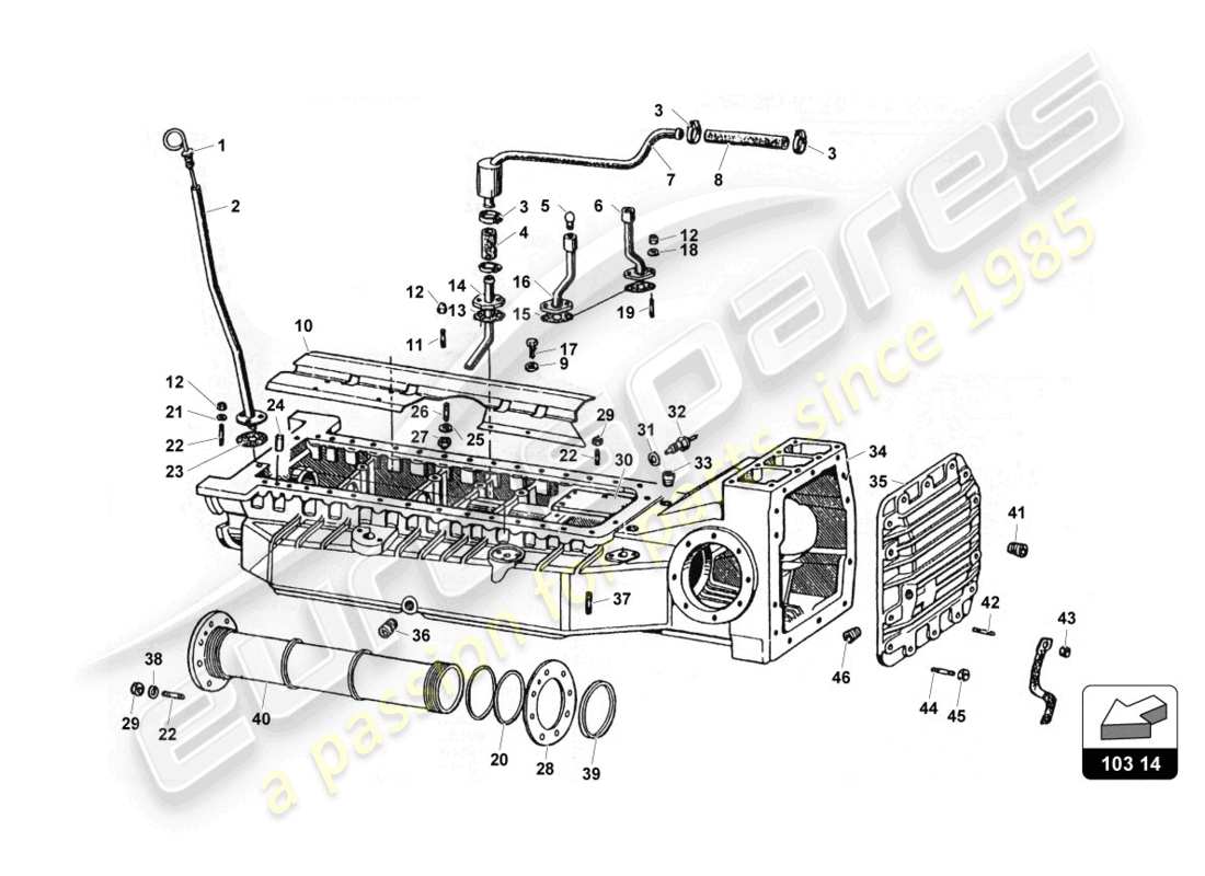 Countach 25th Anniversary (1989) Part Diagrams