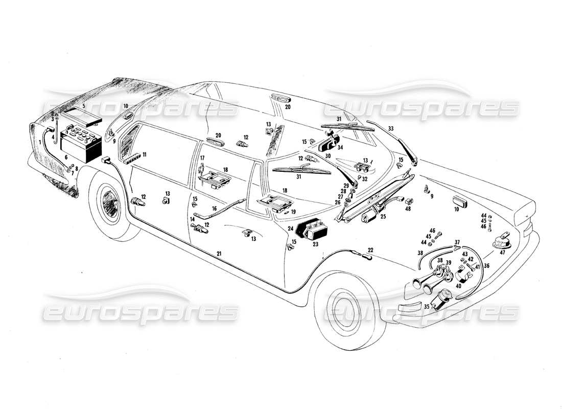 Part diagram containing part number 109 BL 54608